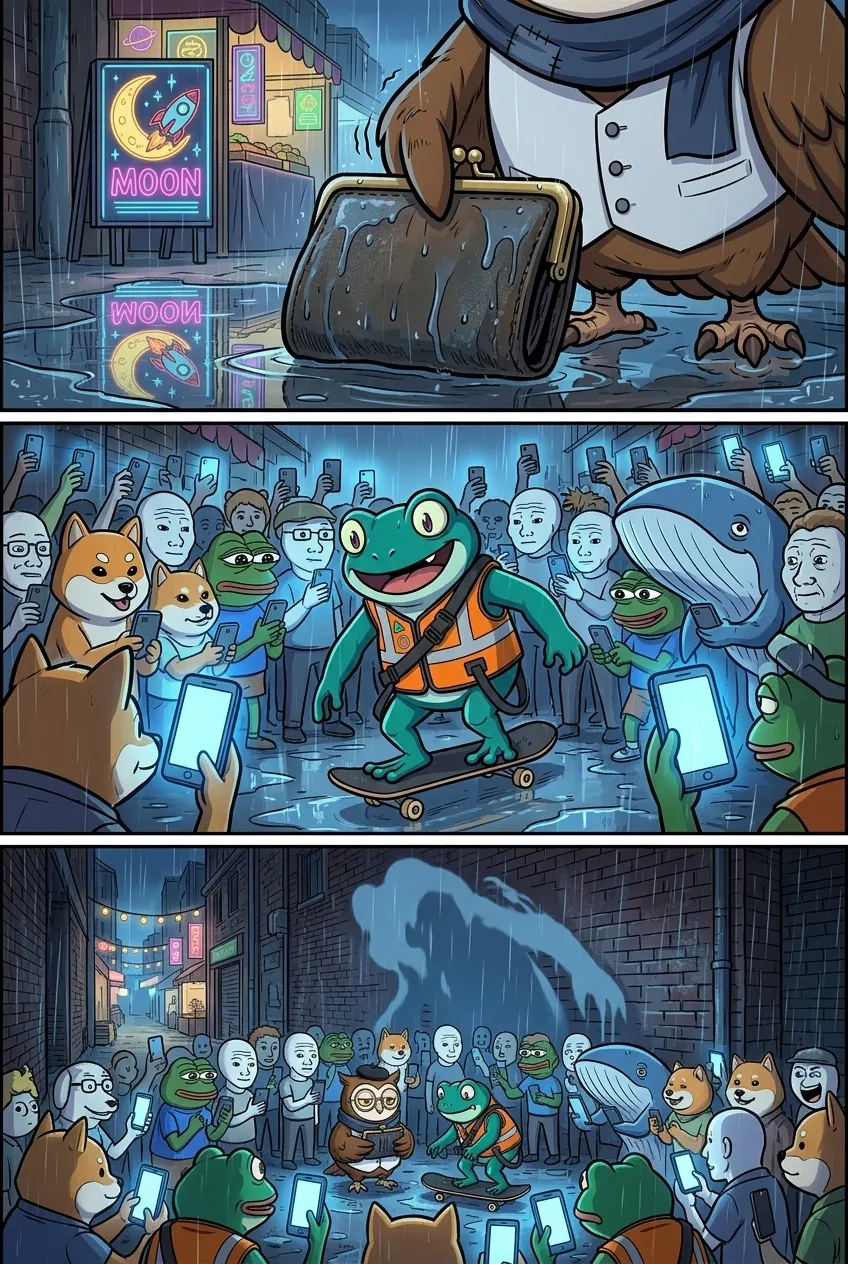 The Owl Who Found a Wallet