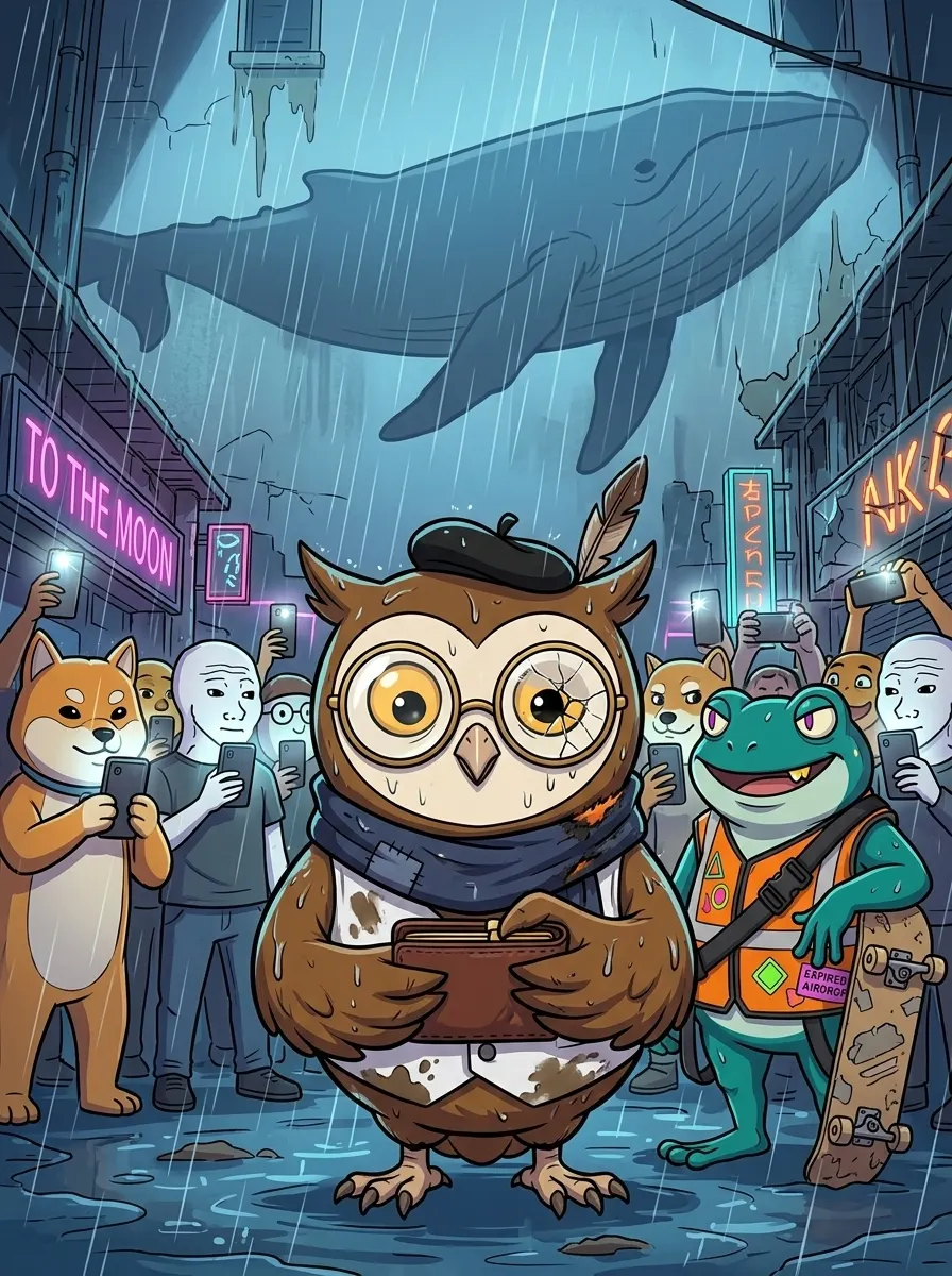 The Owl Who Found a Wallet